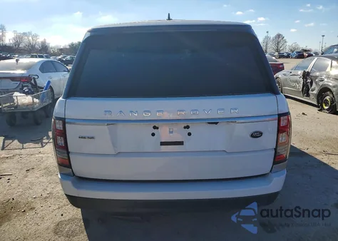 2016 Land Rover Range Rover Hse z USA, uszkodzony, nr VIN SALGS2KF6GA273012